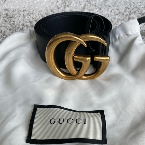 Gucci Accessories - Gucci Wide GG Belt